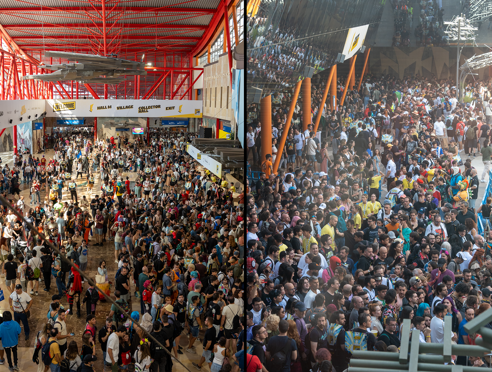 Colas interminables de la SDCC Málaga