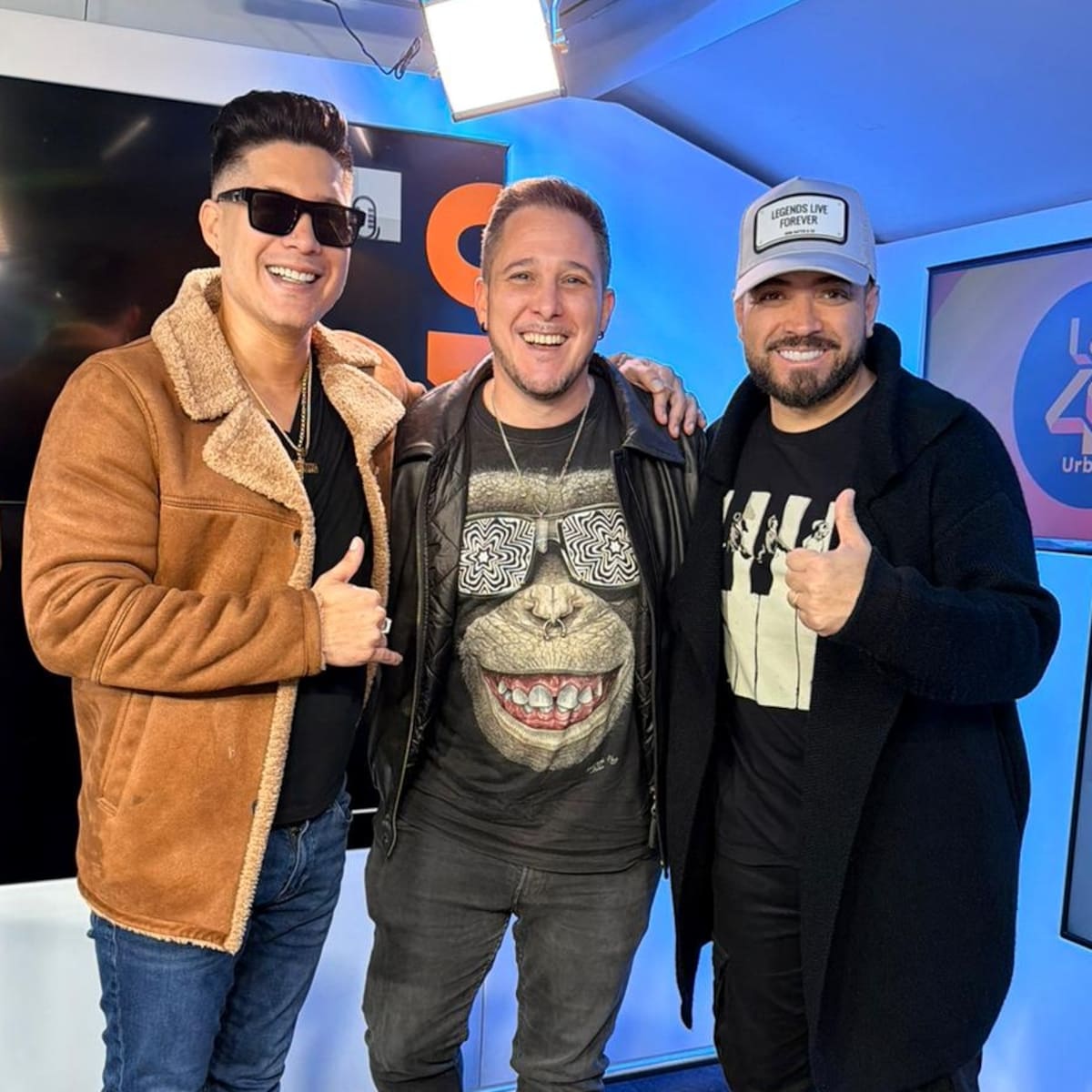 Exclusiva: Chyno y Nacho visitan el 'morning' de LOS40 Urban con Ramsés López