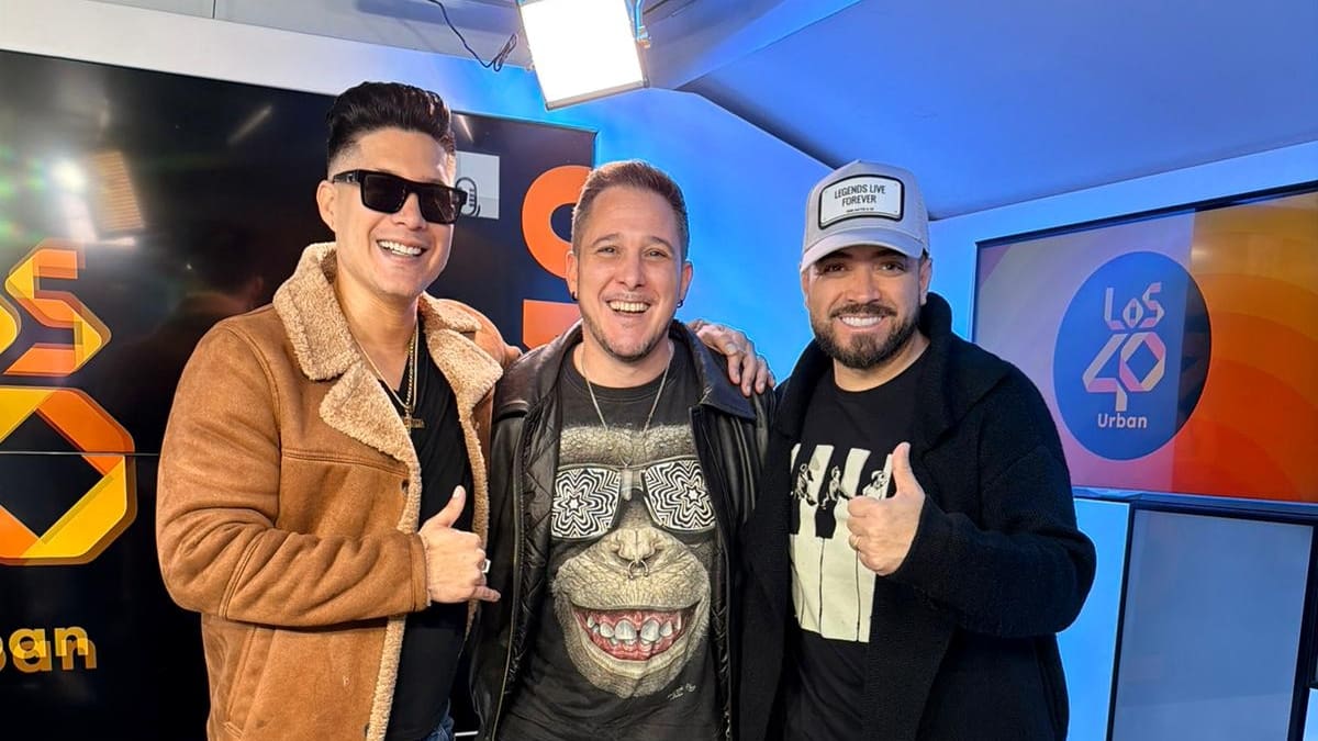 Exclusiva: Chyno y Nacho visitan el 'morning' de LOS40 Urban con Ramsés López