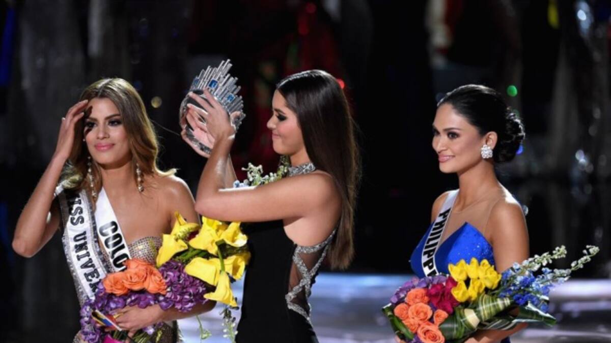 Un Miss Universo algo confuso
