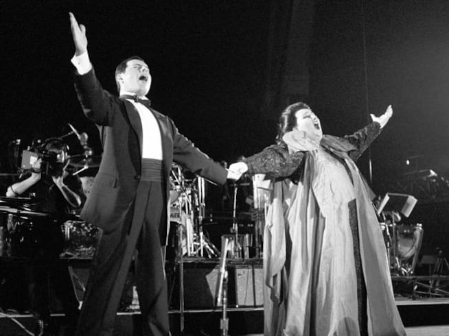 Mercury y Caballé colaboraron en la creación del himno de los Juegos Olímpicos de Barcelona 92. 