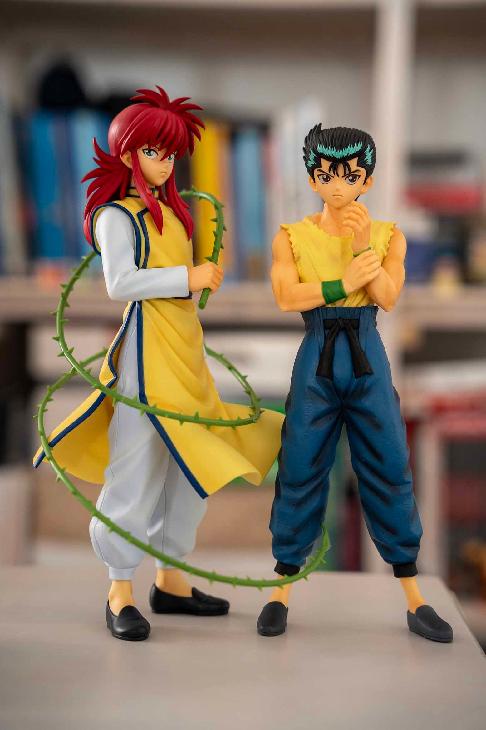 El altar de los noventa: analizamos las figuras Ichibansho de Yusuke y Kurama (Yu Yu Hakusho