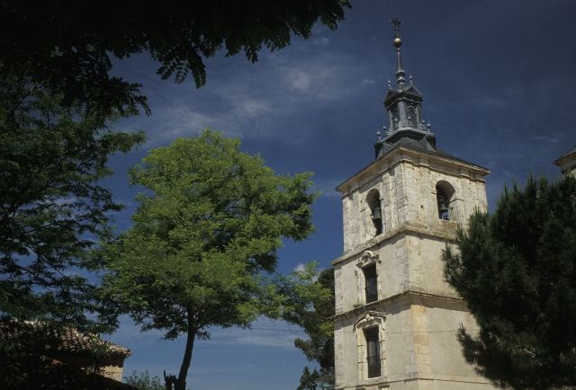 Torre de la iglesia de Nuevo Baztán