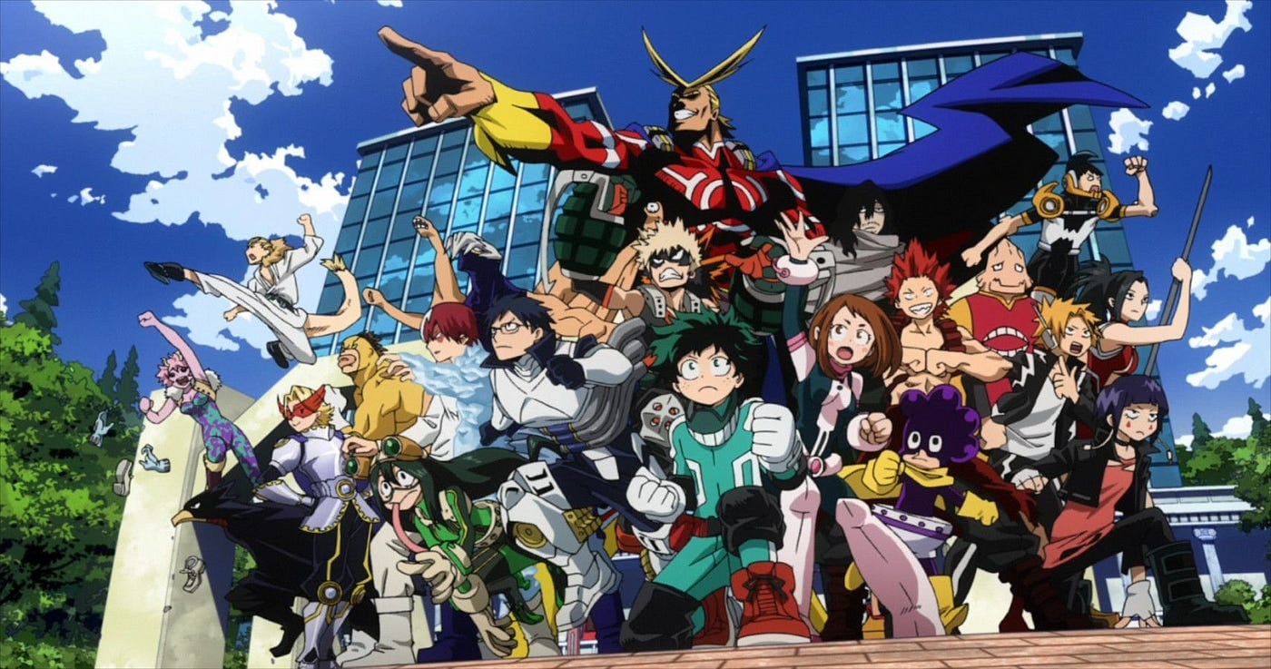 Despedida de My Hero Academia