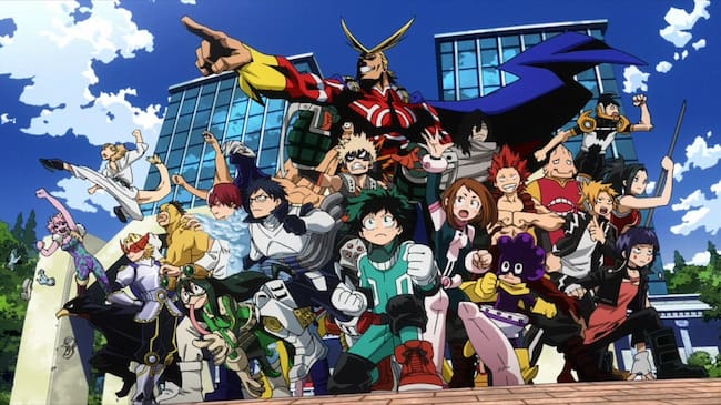 Despedida de My Hero Academia
