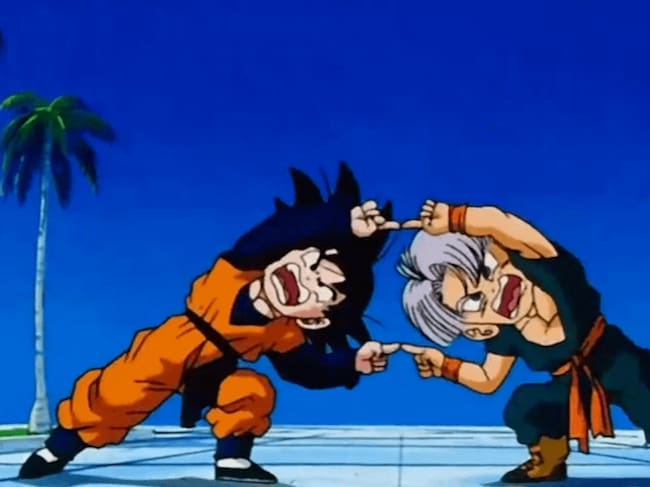 Goten y Trunks en Dragon Ball Z