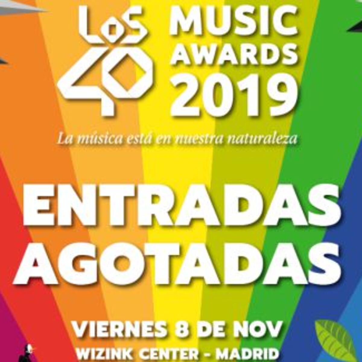 ¡Se agotaron las entradas de LOS40 Music Awards!