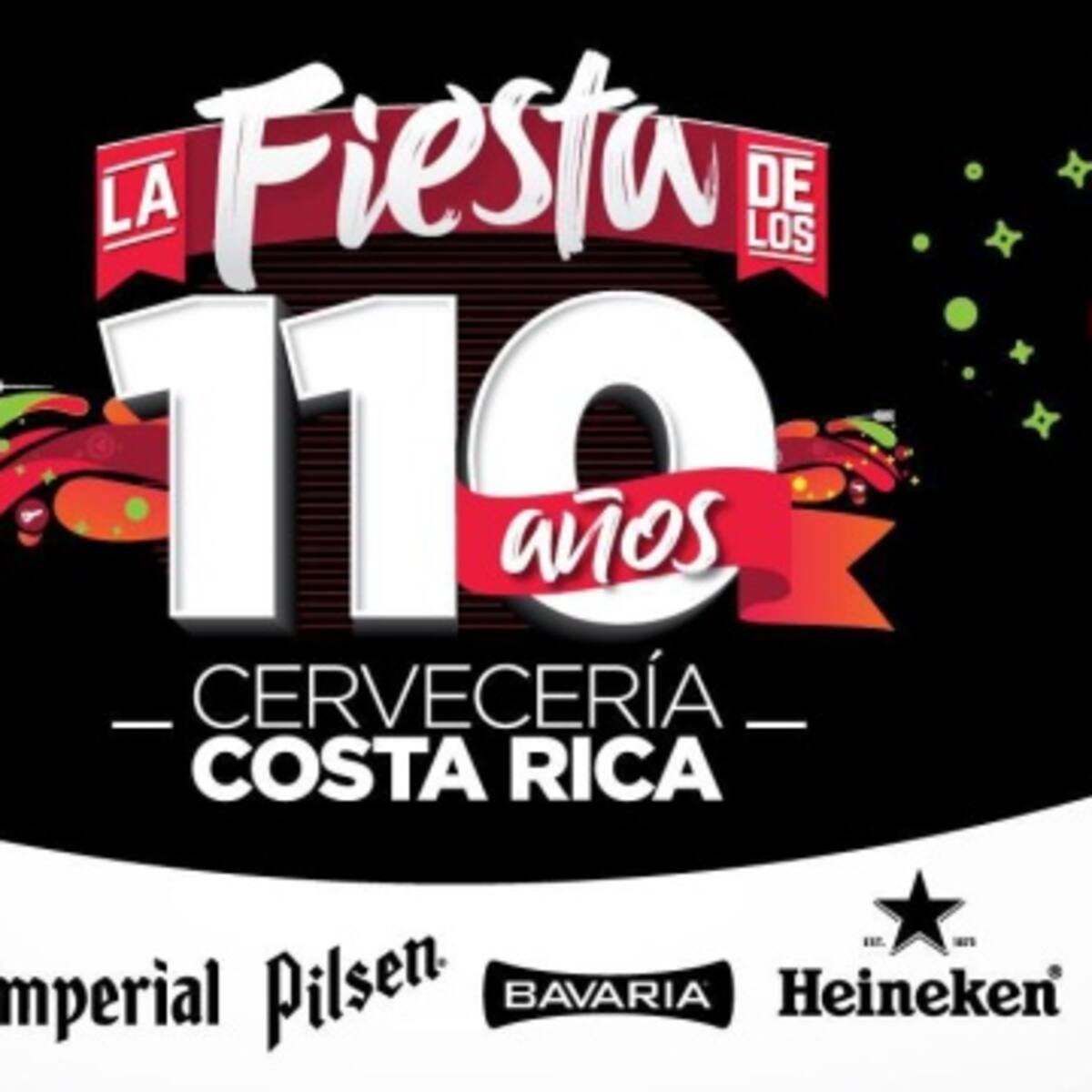 Cervecería Costa Rica celebrará 110 años con música en cuatro escenarios