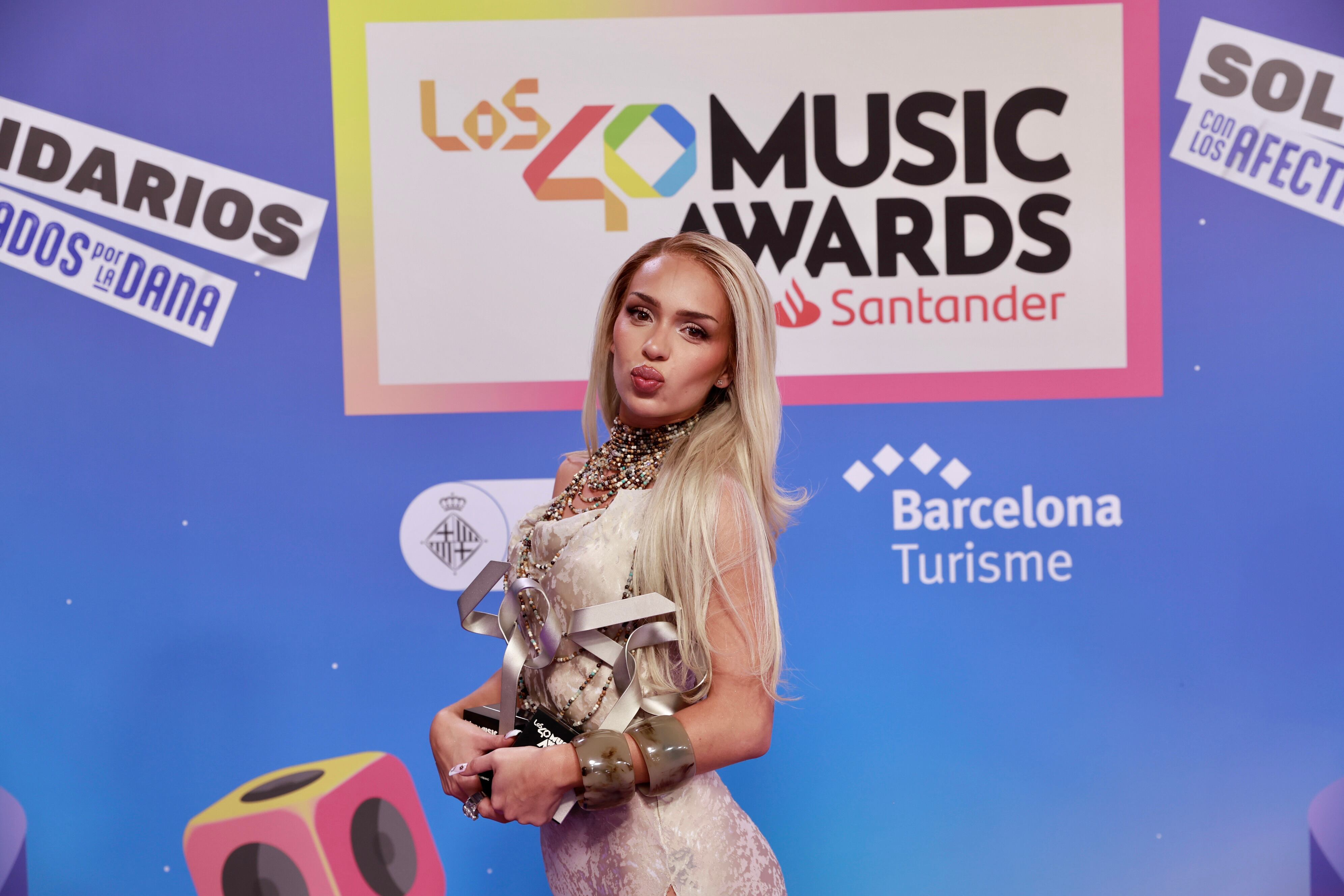Bad Gyal, ganadora de LOS40 Music Awards Santander 2024 (Mejor Artista Urbana en Categoría España y Mejor Colaboración Urbana en Categoría Global Latina)