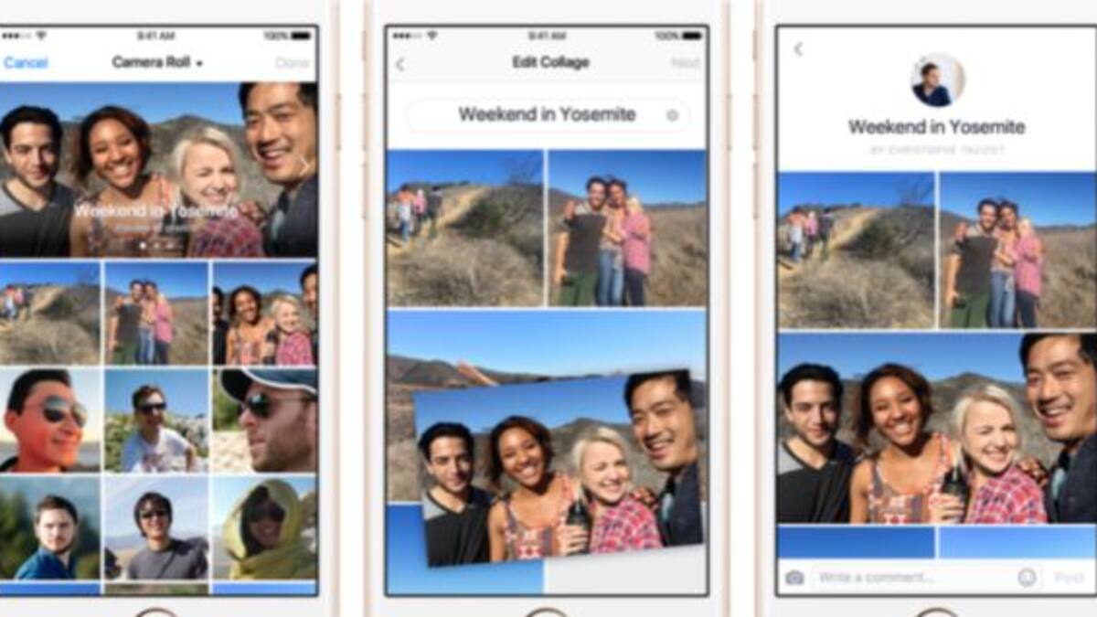 Actualizaron Facebook y quedó parecido a Periscope e Instagram