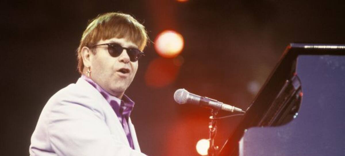 El cantante Elton John.