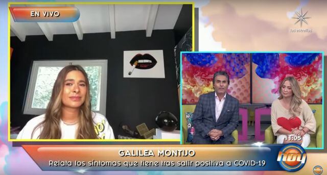 Galilea Montijo vuelve a tener Covid-19, revela nuevos síntomas severos