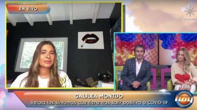 Galilea Montijo vuelve a tener Covid-19, revela nuevos síntomas severos