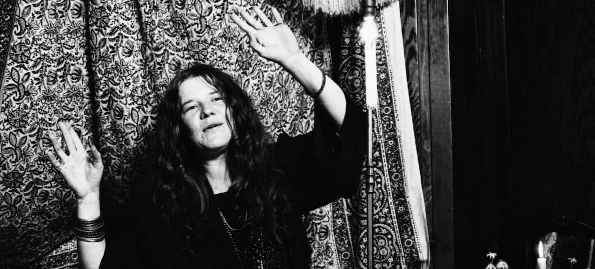 Janis Joplin en su casa de San Francisco, 1967.