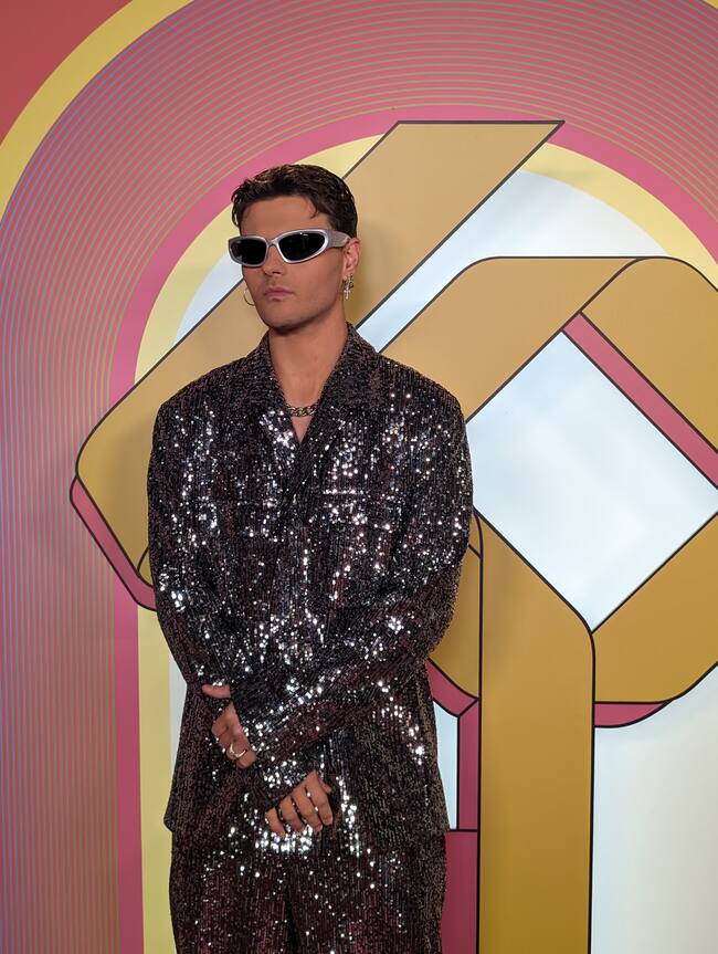Abraham Mateo en LOS40 Music Awards Santander 2023. Créditos: Albert Mullor.