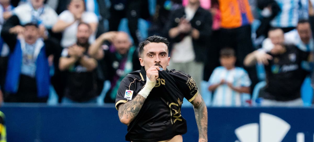 Joaquín Muñoz, jugador del Málaga C.F.