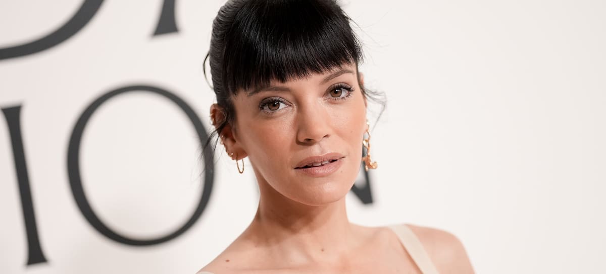 La cantante Lily Allen en los CFDA Fashion Awards