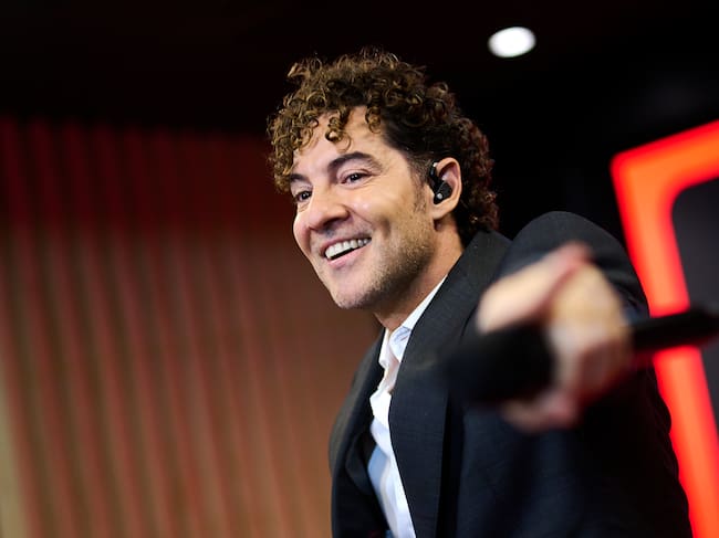 David Bisbal en la inauguración del Work Café Santander en Madrid, diciembre de 2025.
