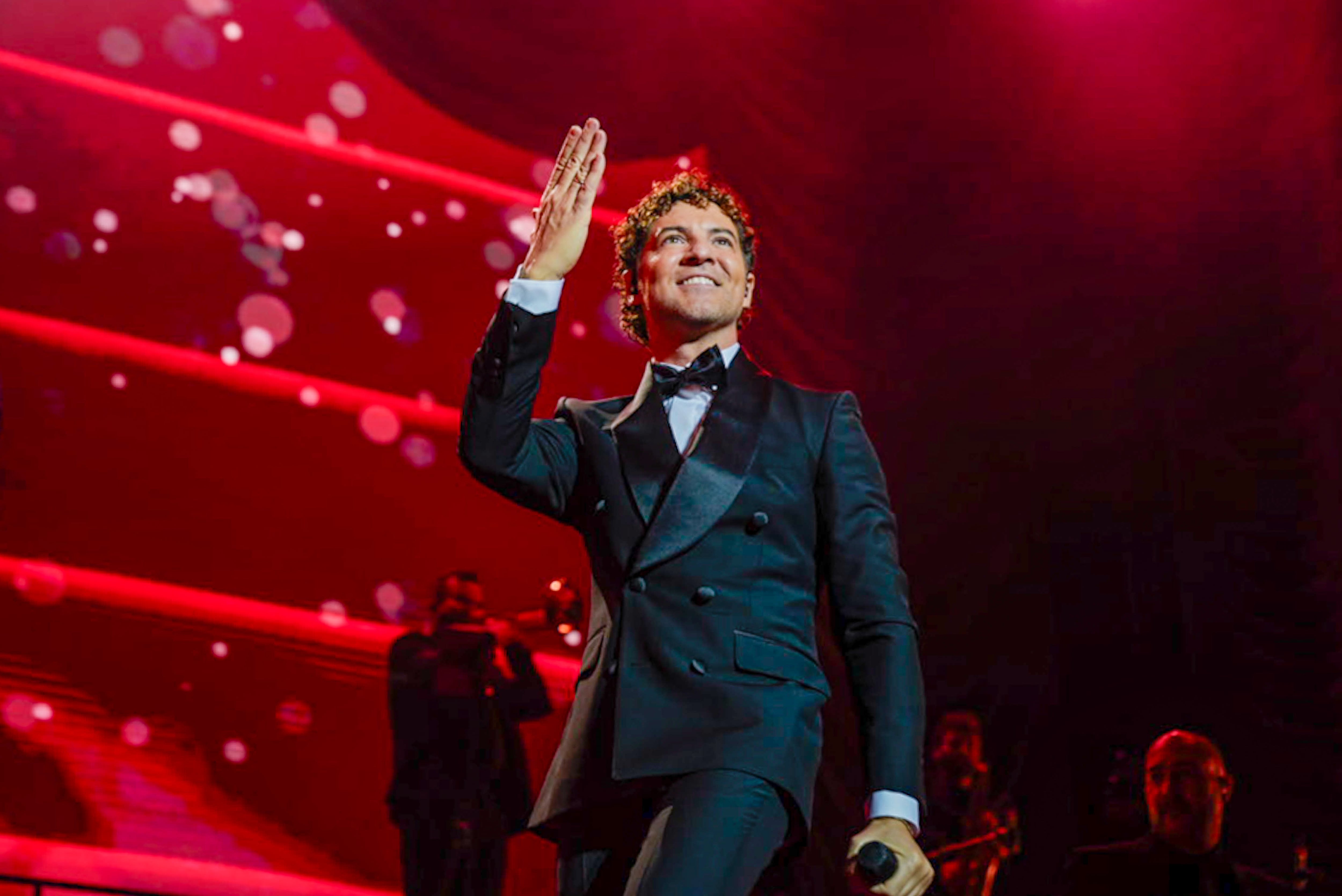David Bisbal en el arranque de su gira 'Todo es posible en Navidad'