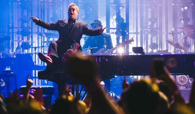 Elton John en el Apple Music Festival 2010