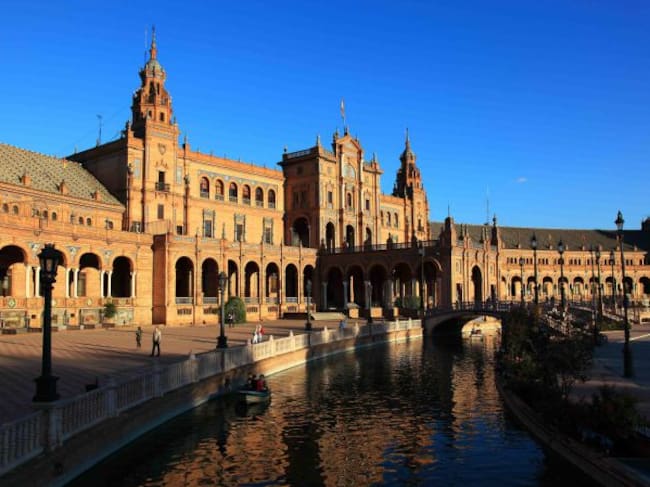 Plaza de España en Sevilla.