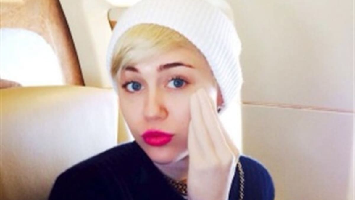 La particular foto de Miley Cyrus