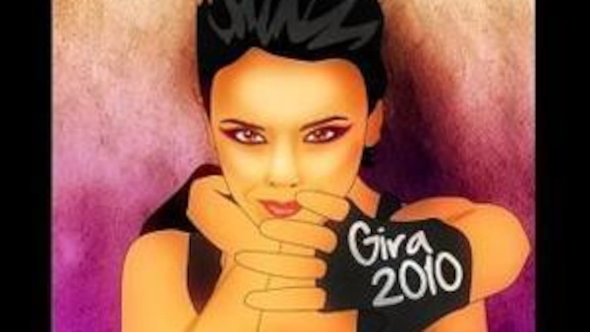 Daniel Delgado gana el concurso "Diseña el cartel de la gira 2010" de Chenoa