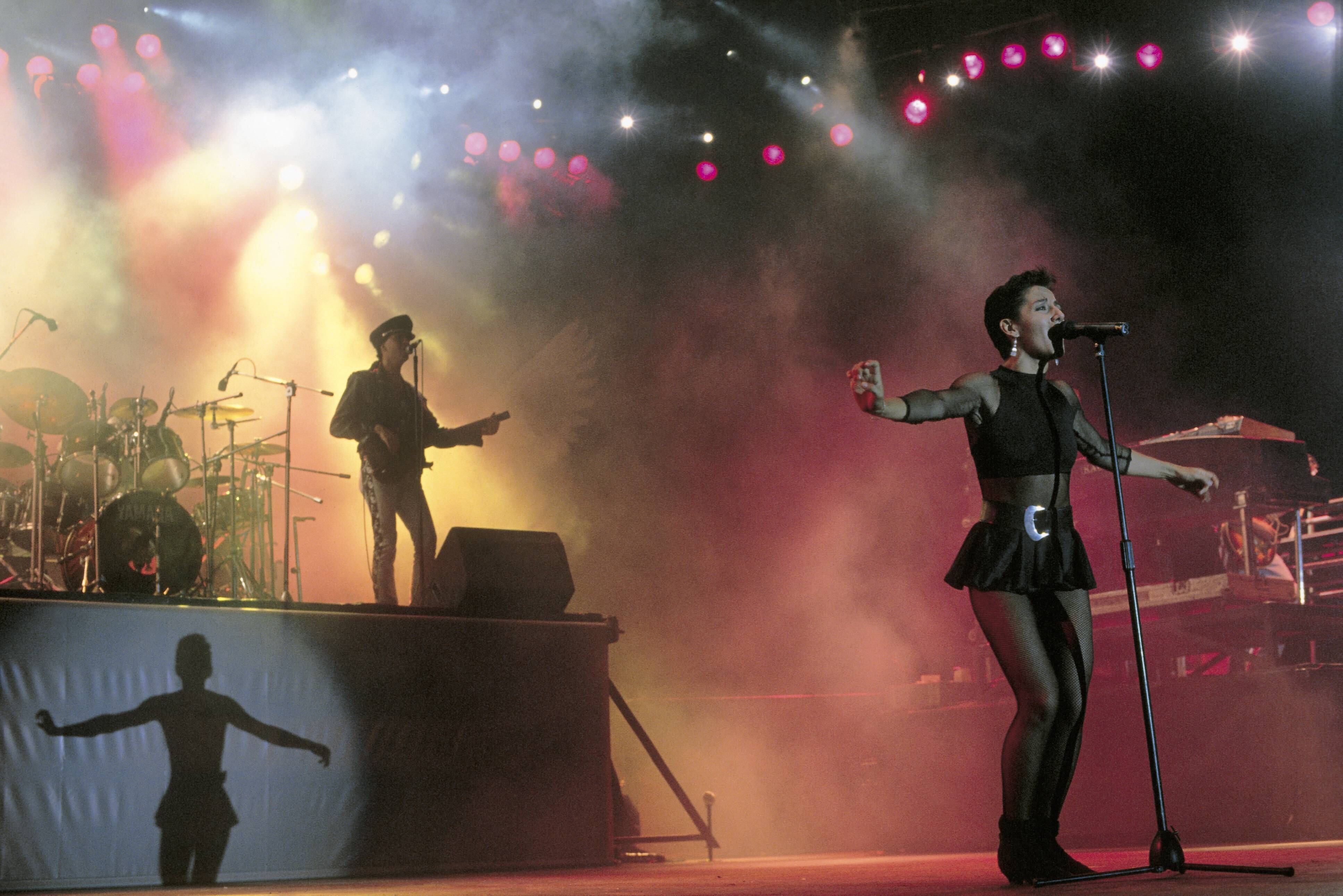 Concierto del grupo musical Mecano (Foto de Quim Llenas/Cover/Getty Images)