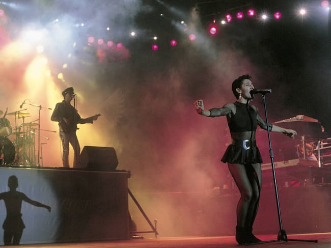 Concierto del grupo musical Mecano (Foto de Quim Llenas/Cover/Getty Images)