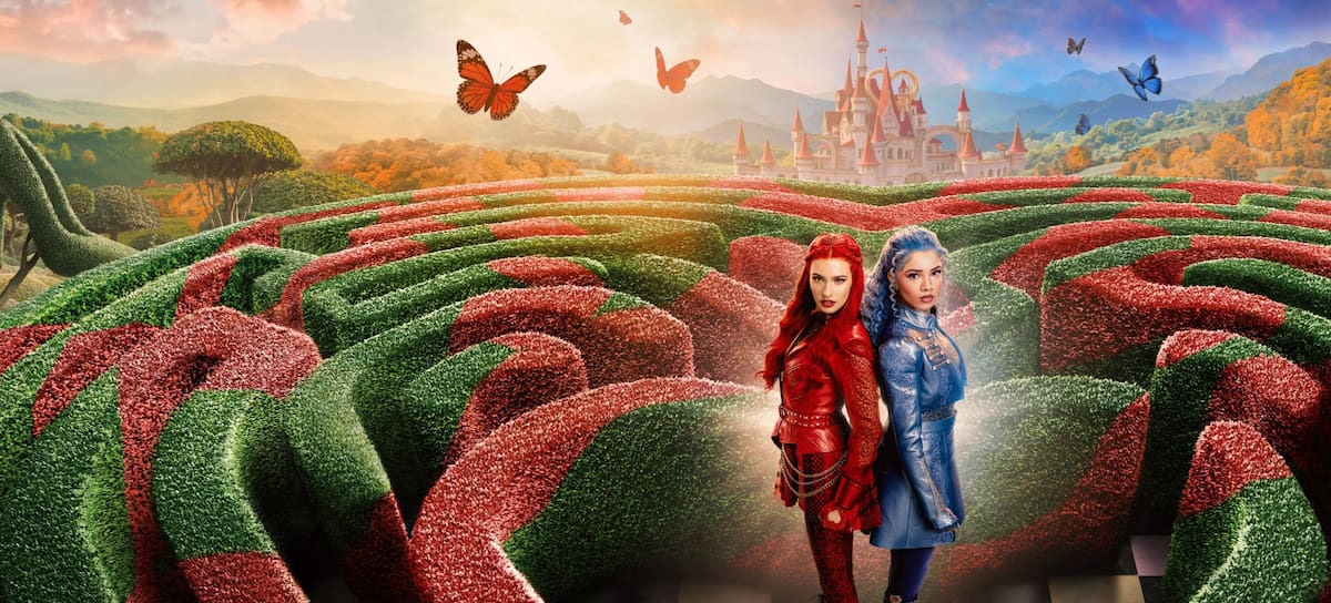 Póster promocional de los 'Descendientes' en Disney+