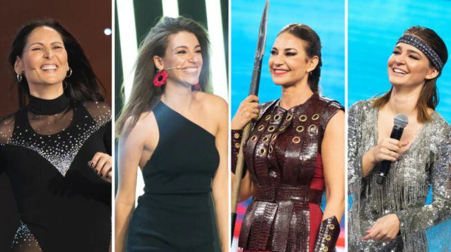 Rosa López, Ana Guerra, Mariló Montero y Laura Escanes en &#039;El Hormiguero&#039;