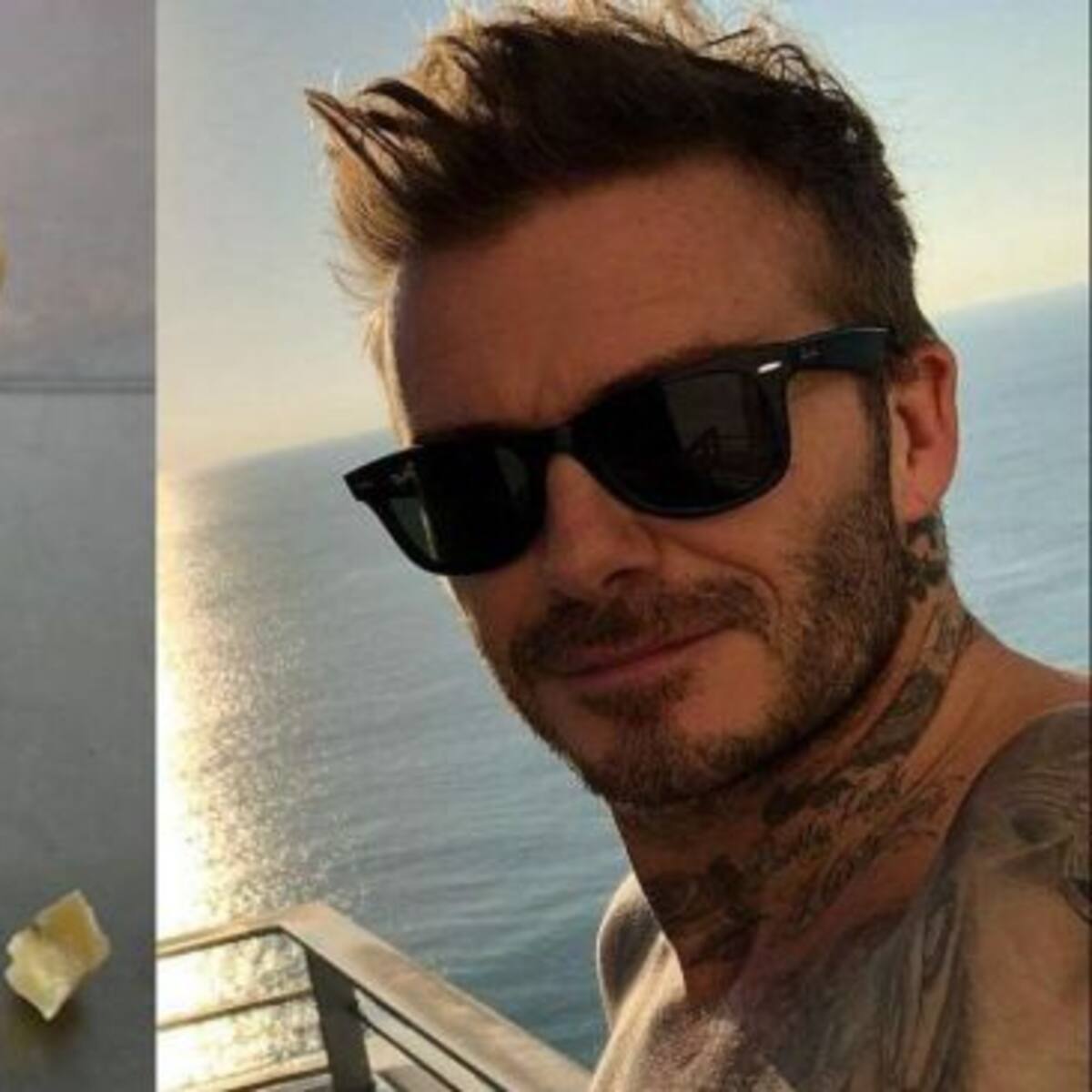 Elaboran un queso con bacterias de los pies de David Beckham