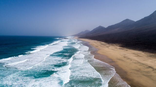 Playa de Cofete, Fuerteventura (España).