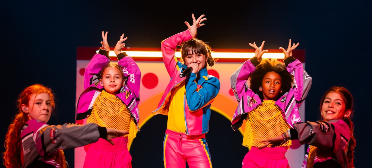 ES - Chloe DelaRosa en sus primeros ensayos para Eurovisión Junior 2024