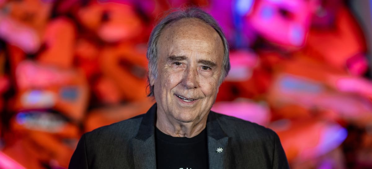Joan Manuel Serrat, en el décimo aniversario de Open Arms (2025).