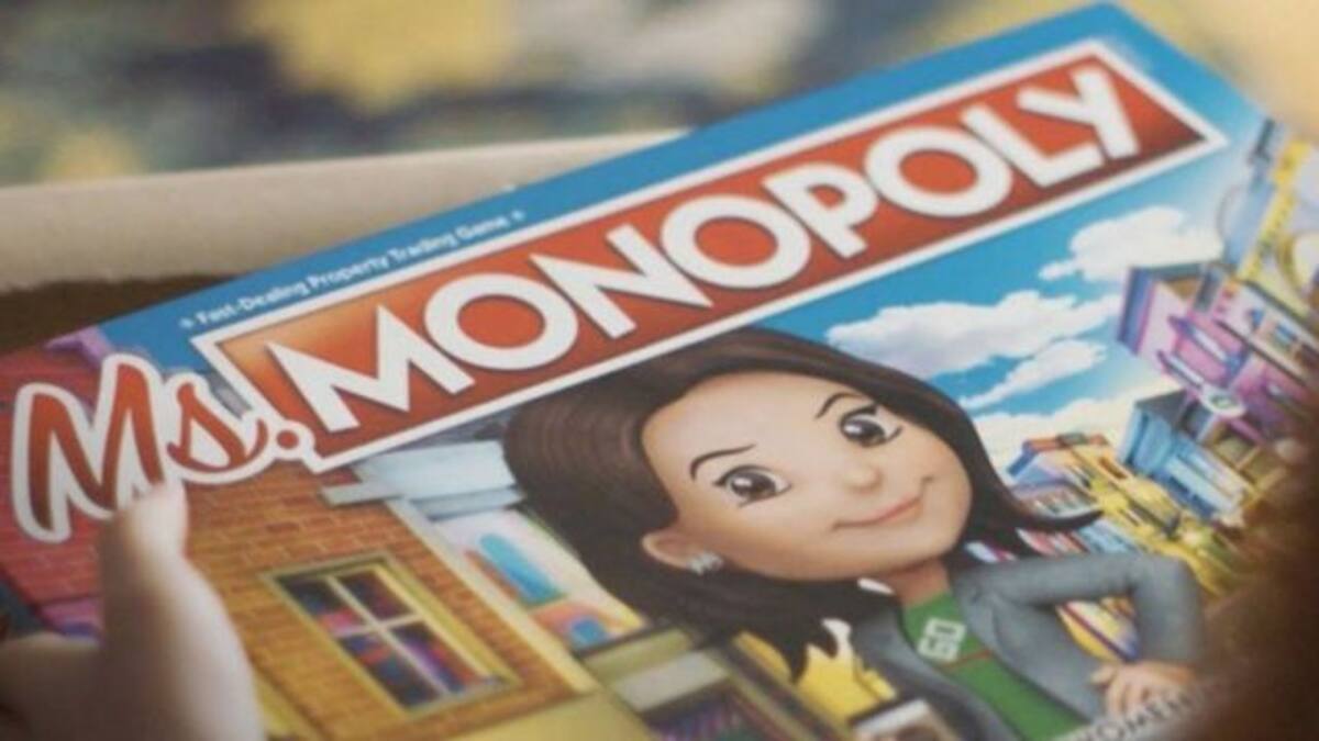 En la nueva versión de 'Monopoly' las mujeres ganan más dinero