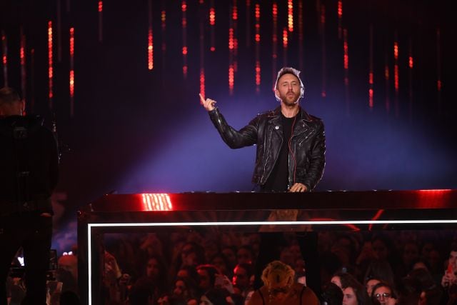 David Guetta durante los MTV EMAs 2018 en Bilbao | Foto: Ian Gavan / Getty Images para MTV