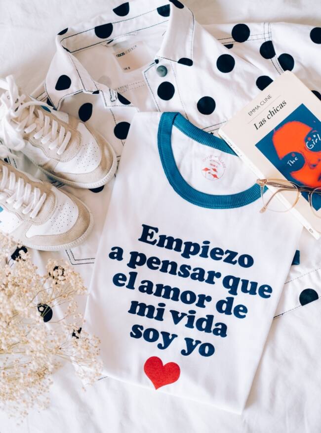 Camiseta de Offset Collage