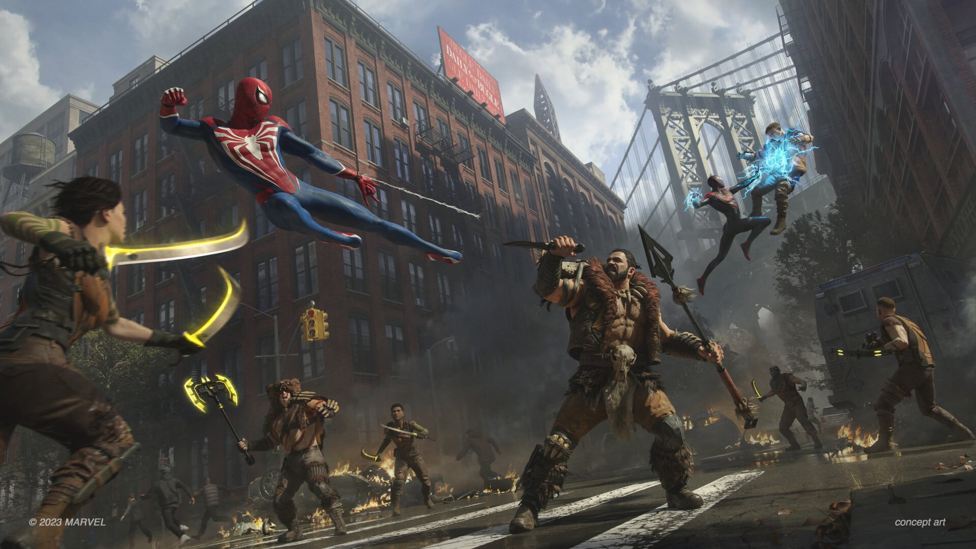 Imagen promocional de Marvel&#039;s Spider-Man 2