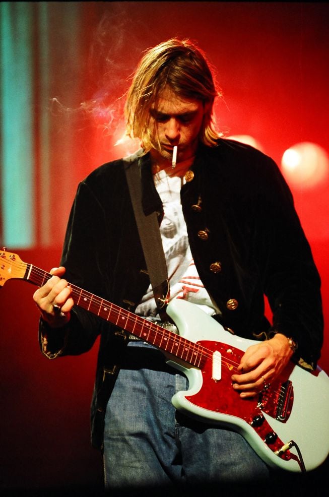 Kurt Cobain en 1993.