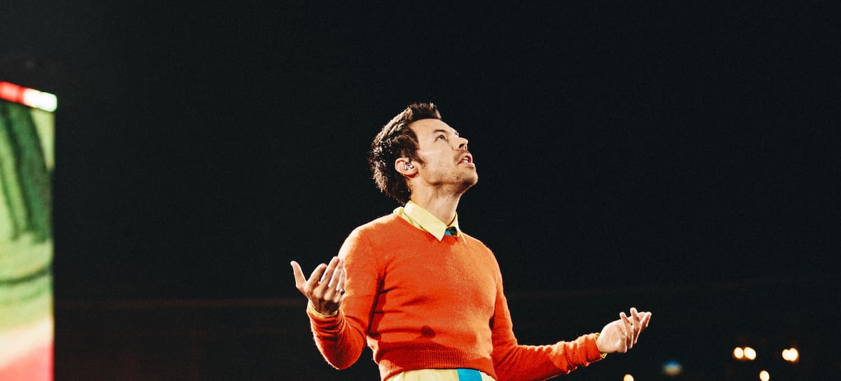 Harry Styles en concierto en Amsterdam con 'Together Together', mayo de 2026.