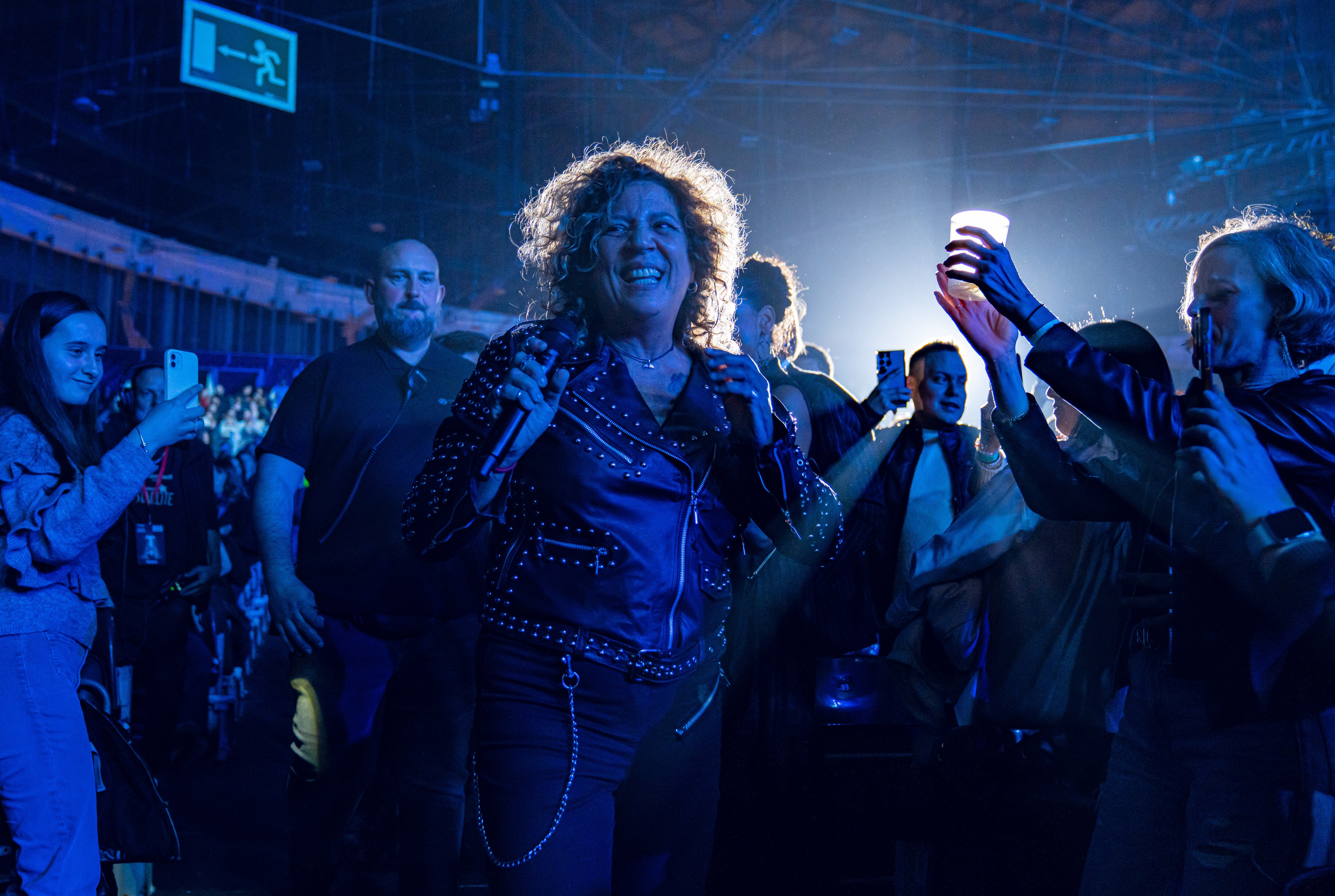 Rosana fue todo un 'talismán' en el primer evento musical de Billboard en Español que sale de Estados Unidos y que, ese lunes, se celebró en Starlite Madrid.