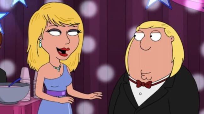 Taylor Swift en Family Guy!
