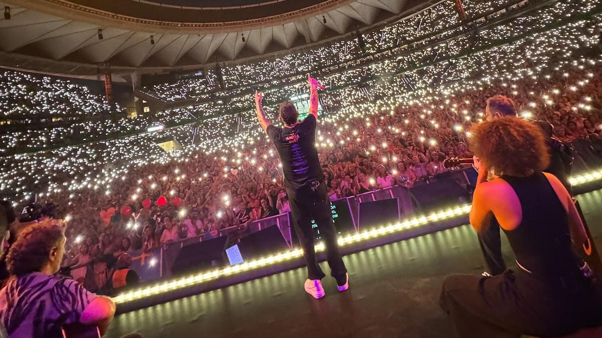 Alejandro Sanz vuelve a su ciudad natal y sella una histórica noche en Madrid