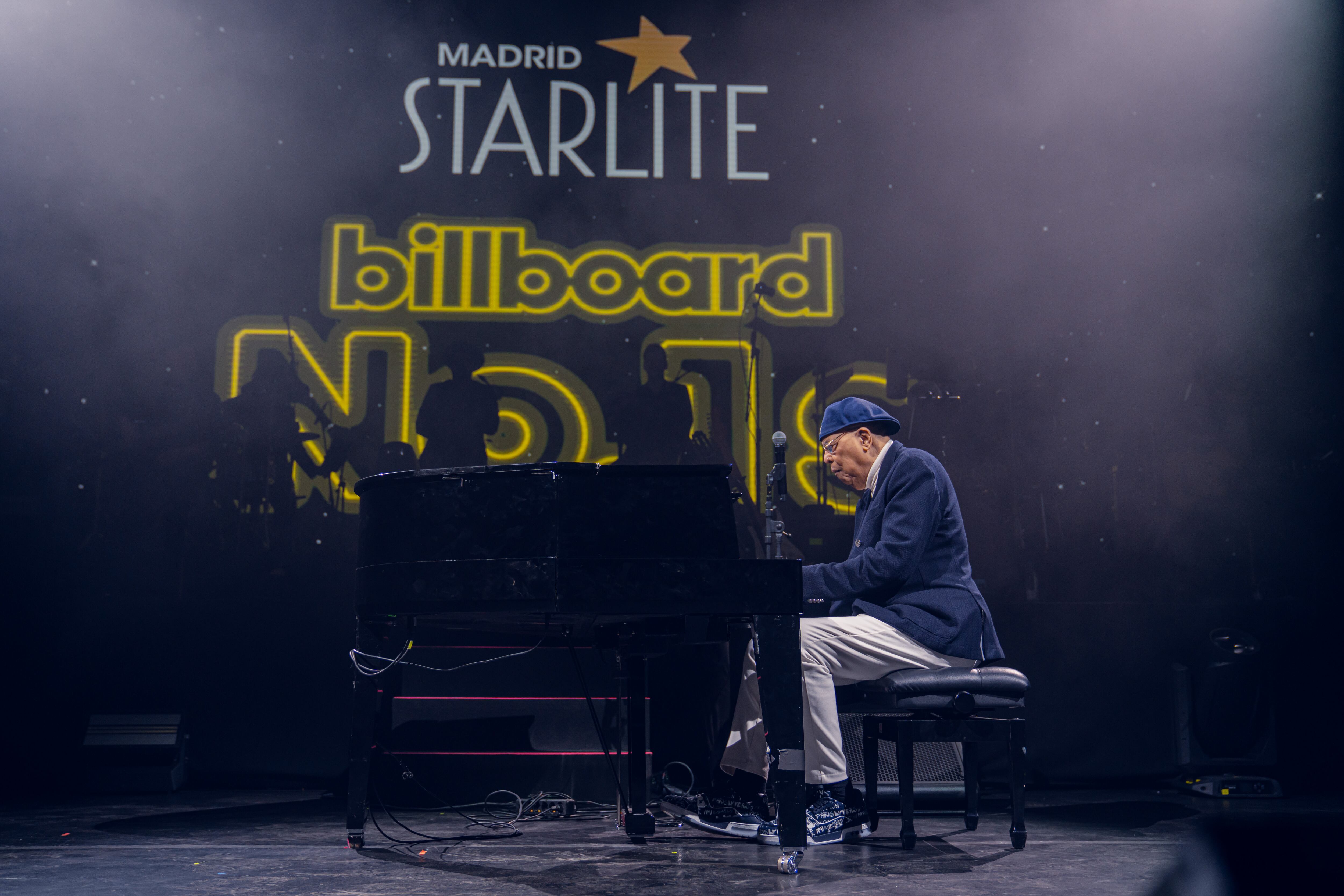 Chucho Valdés deslumbró con una magistral interpretación al piano en Starlite Madrid x Billboard en Español.