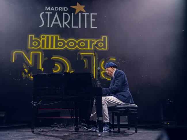 Chucho Valdés deslumbró con una magistral interpretación al piano en Starlite Madrid x Billboard en Español.