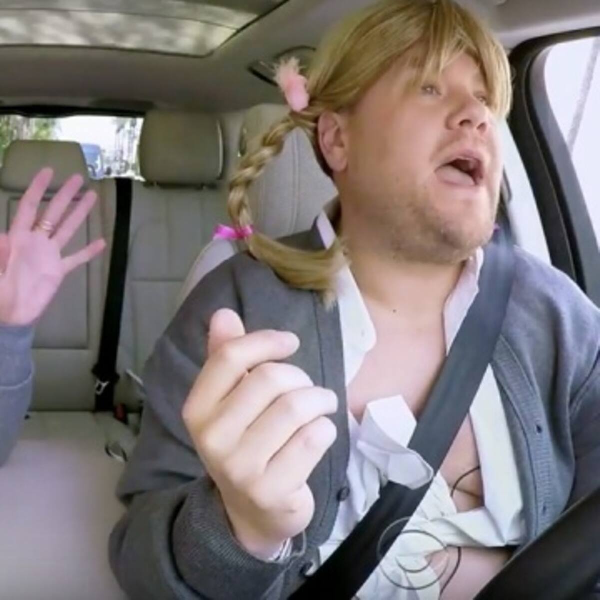 ¡Oops! Britney Spears y James Corden lo hicieron de nuevo