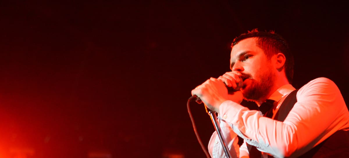 Brandon Flowers, de The Killers, en 2006.