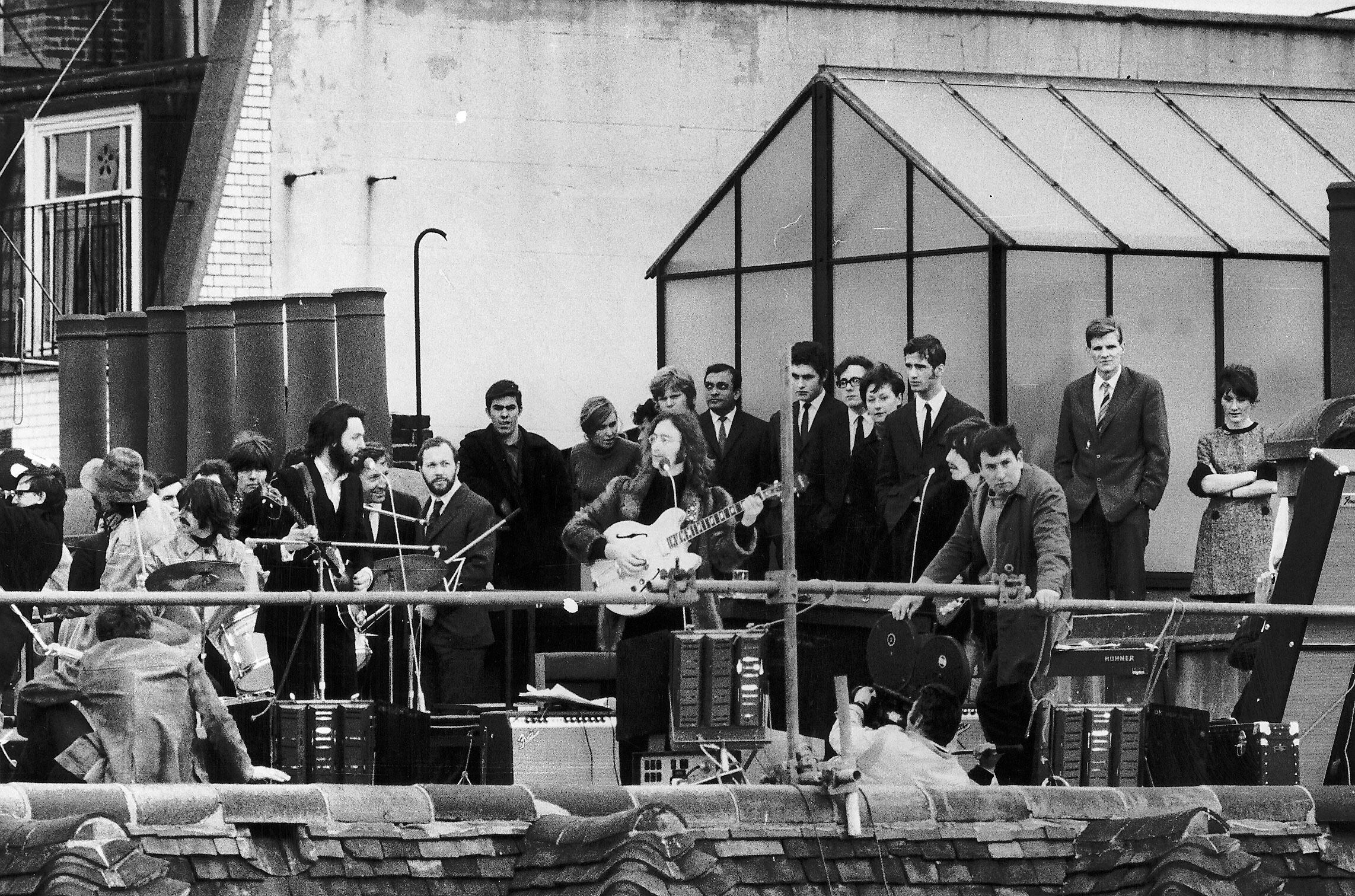 El concierto de The Beatles en la azotea en 1969