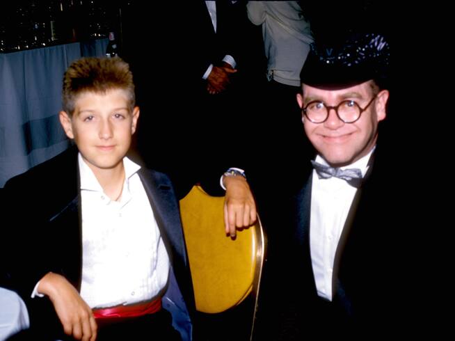 Ryan White y Elton John